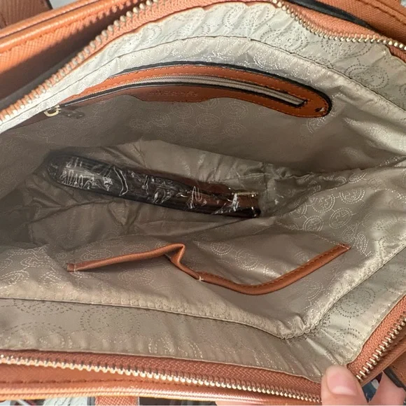 Michael Kors Brown Leather Tote - Picture 5 of 6